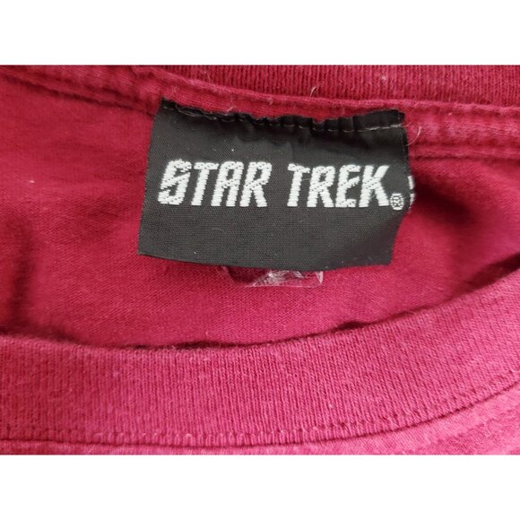 Star Trek The Next Generation Red T-Shirt Size L - Picture 5 of 11